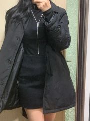 Drawer ドゥロワー♡5G ケーブルパイピングジャケット コート ニット