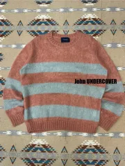 3 L ジョーン UNDERCOVER アンダーカバー ストライプ モヘア ウール ニートのサムネイル