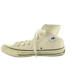 コンバース CONVERSE チャックテイラー ハイカットスニーカー シューズ キャンバス US5.5 24.5cm 白 1CK558 /MI ■GY18