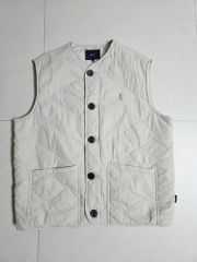 coen コーエン ボア付き フィッシングポケットベスト OFFWHITE - メルカリ
