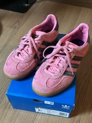 adidas gazelle アディダス ガゼル ブラウン ピンク 24cm - メルカリ