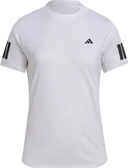 アディダス adidas テニス クラブ スリーストライプス テニス クライマクール半袖Tシャツ トップス ウェア レディース 女性用 ウィメンズ 通気性 トレーニング 筋トレ 部活動  KSY06 JN7094 ホワイト
