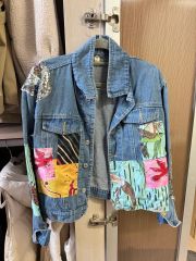 Gジャンリメイク☆ハンドメイド☆大漁旗☆デニム☆ ジャケット - メルカリ