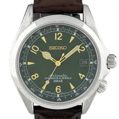 セイコー SEIKO メカニカル アルピニスト 6R15-00E0 腕時計 SS 自動巻き グリーン系 メンズ 【中古】のサムネイル