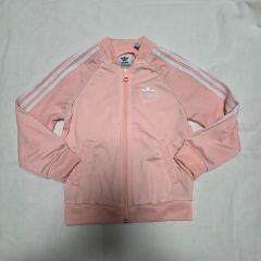 輸入品 古着 adidasoriginals ピンク ジップアップジャージ L - メルカリ