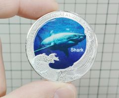 大洗水族館 アクアワールド 茨城県大洗水族館 記念メダル サメ