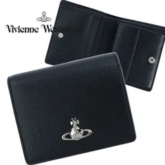 ヴィヴィアンウエストウッド Vivienne Westwood 二つ折り財布 小銭入れ有り オーブ ギフトボックス付き ミニ財布 ビルフォールド ウォレット 51150030W