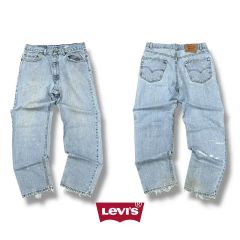 07M076◯00s Levis501 USA製 襤褸 デニム ジーンズ W34 - メルカリ