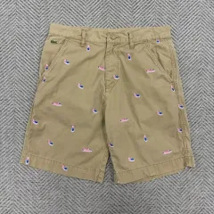 ラコステ 刺繍 パータン コットン ショーツ v3560のサムネイル