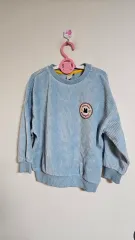ペンコット キッズ コーデュロイ ラウンド スウェット 5T @1219