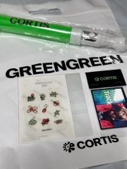 CORTIS greengreen コルティス リリパ ペンライト ステッカー - メルカリ