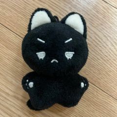 昭和レトロ ヴィンテージ セキグチ製 sekiguchi 黒猫 ぬいぐるみ 中古