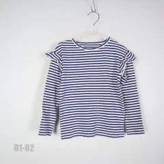 9152 ラッピングチャイルド/女の子/長袖Tシャツ/110