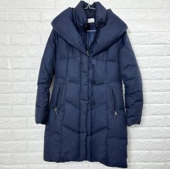 セール価格 ケープハイツ ELLNORA ロングダウンコート ネイビー 送料