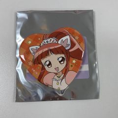 大空あかり キラッキラ ハート型ピンバッジ - メルカリ