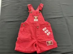 ベビーピンクハウス キッズM オーバーオール レッド BABY PINK HOUSE