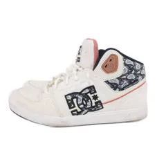 ディーシーシューズ DC SHOES スニーカー シューズ 23.5 白 ホワイト ペイズリー柄 ハイカット /NU ■GY99