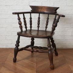 イギリス アンティーク 家具 アームチェア ダイニングチェア 英国