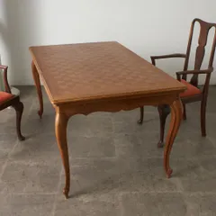 フレンチプロヴィンシャル ドローリーフ ダイニングテーブル 伸長式 フレンチプロヴィンシャル ドローリーフ ダイニングテーブル 伸長式