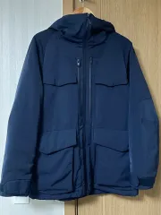 UNIQLO ホワイトマウンテニアリング パーカ ネイビー M