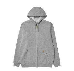 Carhartt ジップアップパーカー グレー - メルカリ