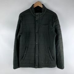THE NORTH FACE ダウンジャケット カーキ×ブラック - メルカリ