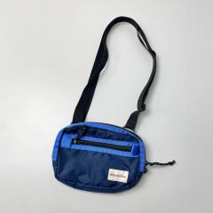 希少 90s USA製 L.L.Bean ナイロン ショルダー ポーチ 青 黒 - メルカリ