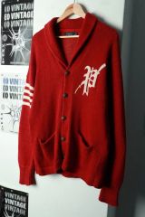初期・希少】 RRL ラルフローレン 霜降り スウェット カーディガン