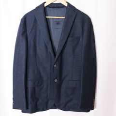 未使用級】スーツセレクト バーズアイ ネイビー XL 背抜き 薄手 通気性 