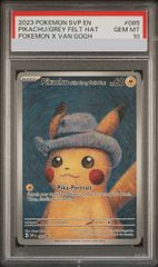 【PSA10】ゴッホピカチュウ英語版SVP085 PSA 10 Van Gogh Pikachu with Grey Felt Hat SVP EN 085 Promo