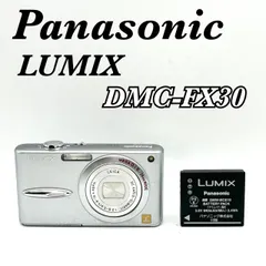 【動作確認済 程度良好】パナソニック ルミックス DMC-FX30 デジカメ 黒 パナソニック LUMIX DMC-FX30 デジタルカメラ