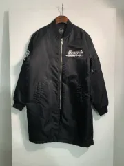 Disney ディズニー ロングMA-1ジャケット 90 A332