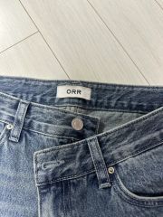 新品タグつき ORR オル ストレートデニムパンツ XSライトブルー 韓国 