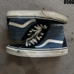 VANS スケートハイ ブルー ブラック 240