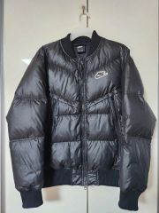 Pxrge Trxxxper 着用Nike 光沢ブラックダウンジャケット - メルカリ