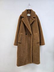 Frene　テディボアミディ丈コート　テディベア　　コート　フラーネ　アウター Frene テディボアミディ丈コート テディベア コート フラーネ アウター