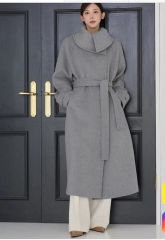 【専用】flax リネン　アトリエコート　マキシ丈　スーパーロングコート 専用】flax リネン アトリエコート マキシ丈 スーパーロングコート