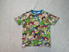 トイストーリー ウッディ x バズ・ライトイヤー 半袖Tシャツ J03485