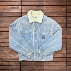 90s Lee Gossip ライトブルー シェルパ ジャケット (L)のサムネイル