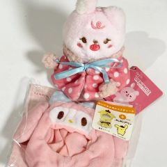 Sugarbunnies フード付きスポーツタオル 平成レトロ　シュガーバニーズ Sugarbunnies フード付きスポーツタオル 平成レトロ シュガーバニーズ