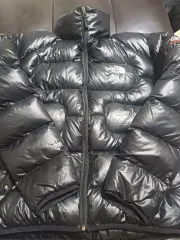THE NORTH FACE ザノースフェイス サミット 900フィル 光沢 グースダウン ブラック 海外モデル Lサイズのサムネイル