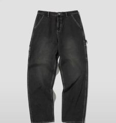 Carhartt WIP ダブリューアイピーシングルニーパンツ黒デニムハート 
