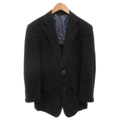 LANVIN ランバン 銀ボタン 秋冬 テーラードジャケット 紺 46 ブレザー