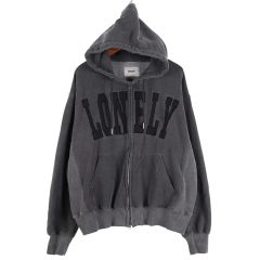 チェウォン着用 NOHANT LONELY ジップ フーディー パーカー - メルカリ