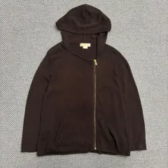 マイケルコース 斜めボーダー ニットジップアップ v1706のサムネイル