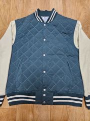 JOHNBULL ダイヤモンドパターン ボンバージャケット(ジョッキー柄 