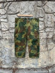 ビンテージ】40s イギリス軍 SAS ブラッシュストローク カモ パンツ
