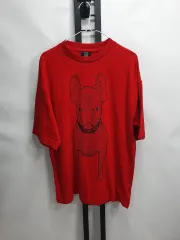 ライフウォーク 半袖Tシャツ レッド M