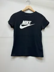 レディース NIKE ビックロゴ Tシャツ ブラック M ヴィンテージ衣類 ランニング ジム デイリー キャジュ