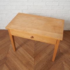 廃盤品 無印良品 タモ材 デスク 引出し付 - メルカリ
